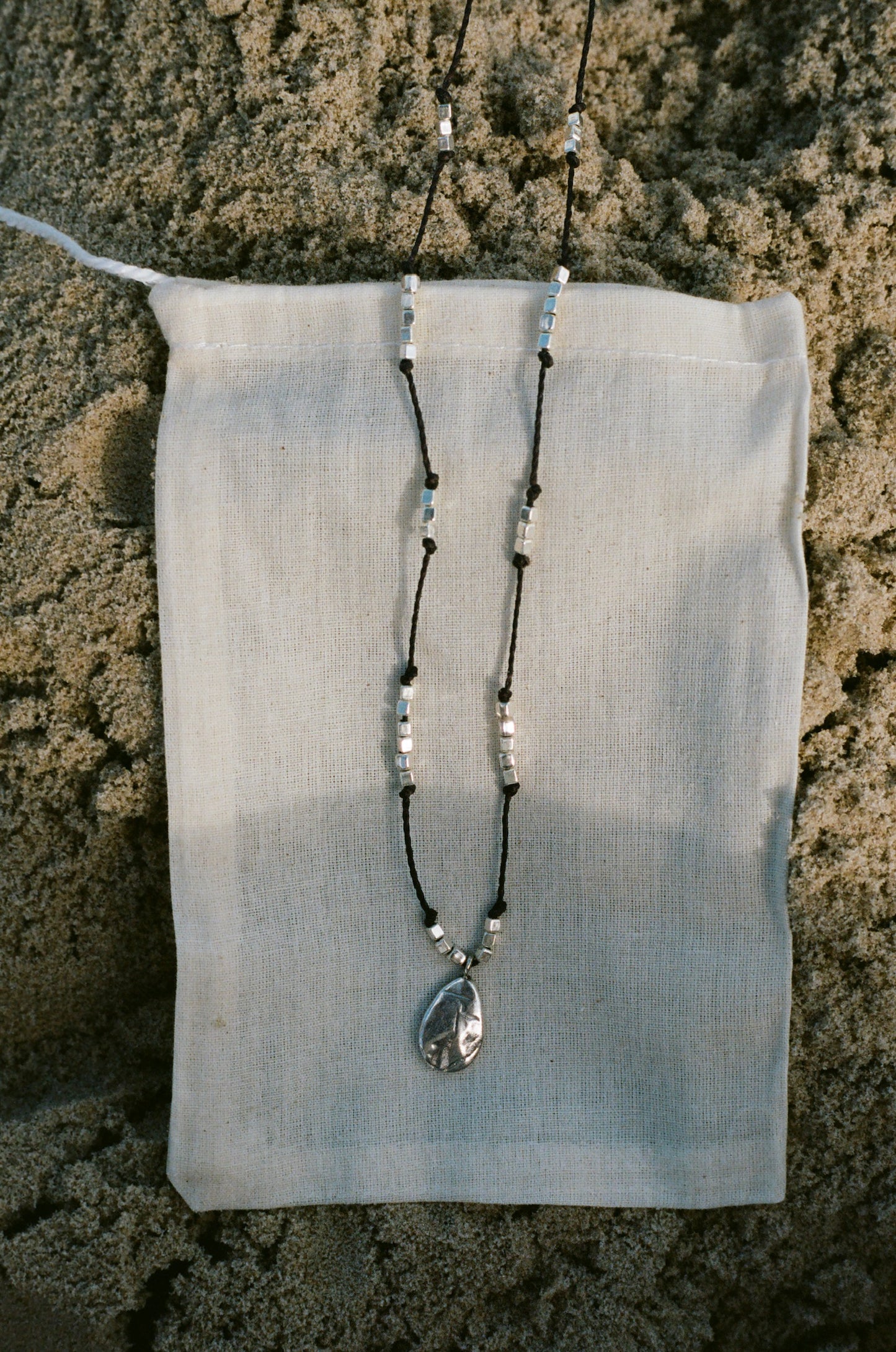 MAIM macrame necklace