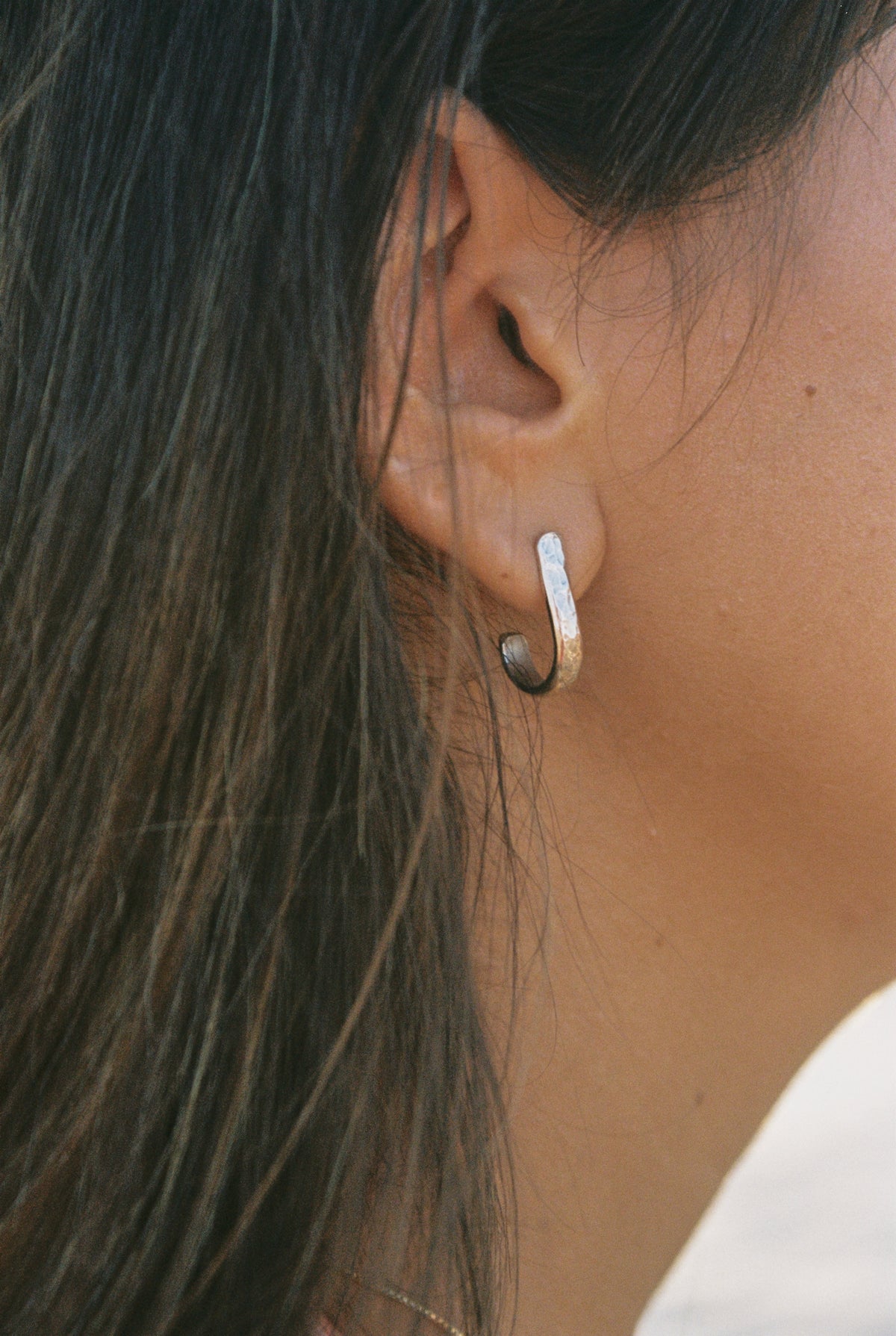JULY earrings beaten